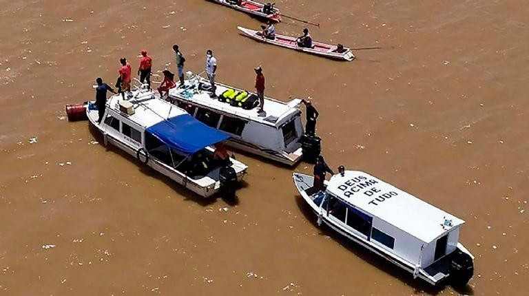 Trágico naufragio durante temporal en Brasil, rescate, muertos, Twitter