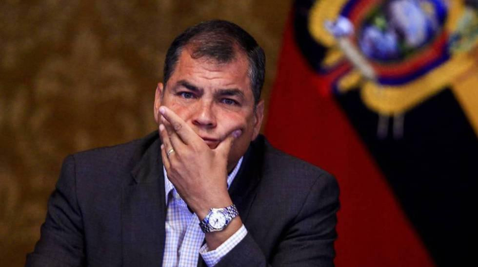 Rafael Correa, ex presidente de Ecuador