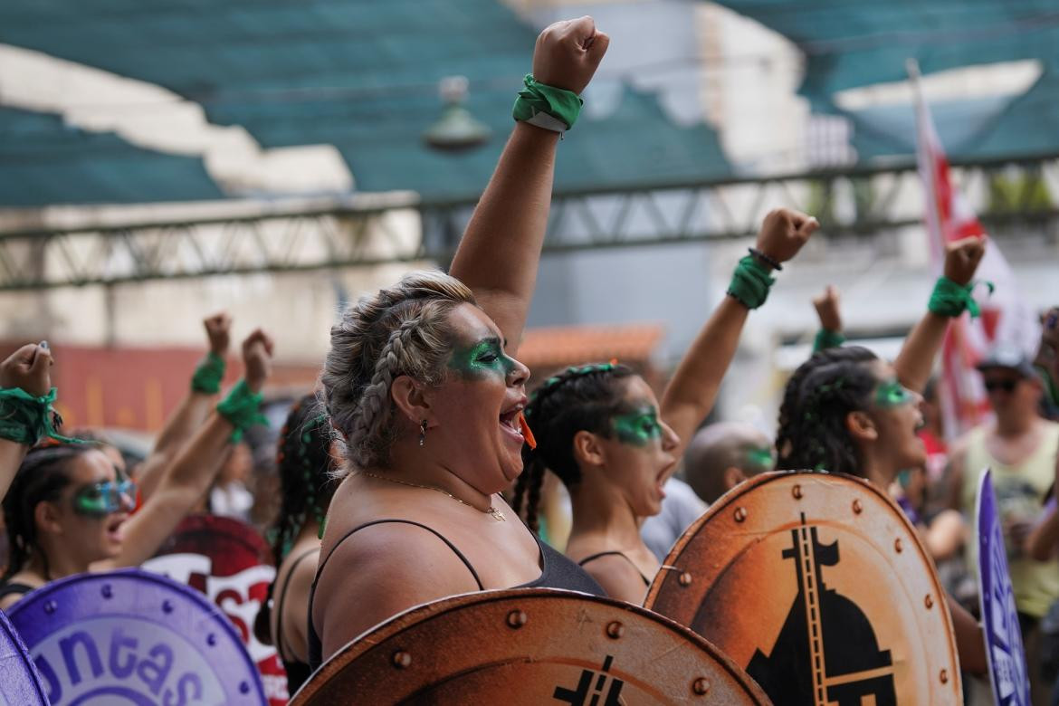 Marcha de mujeres en el Congreso, REUTERS