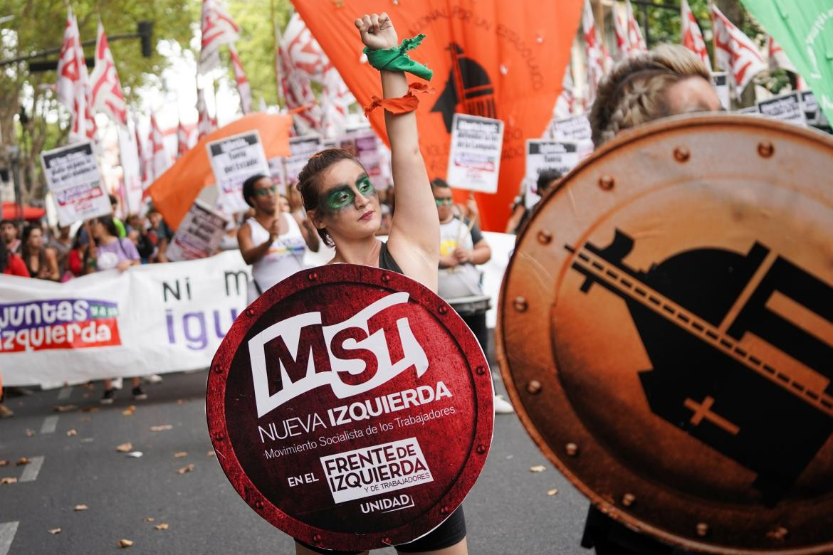 Marcha de mujeres en el Congreso, REUTERS