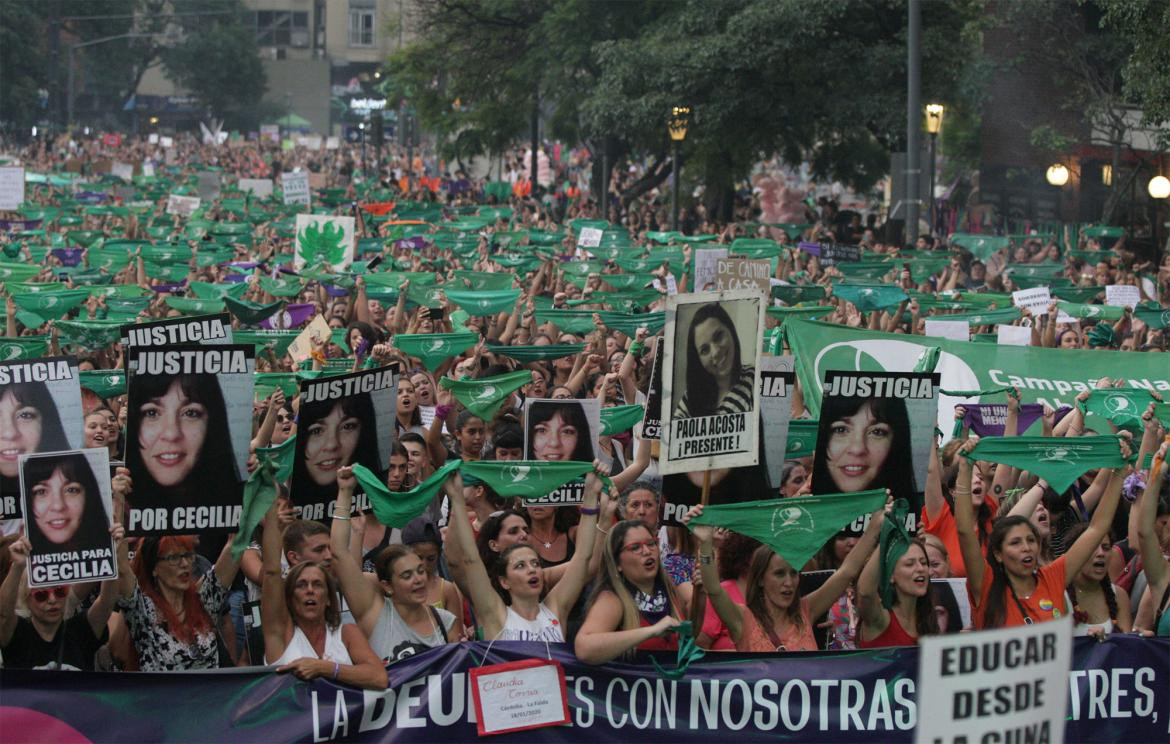 Paro de mujeres, marcha, Congreso, NA