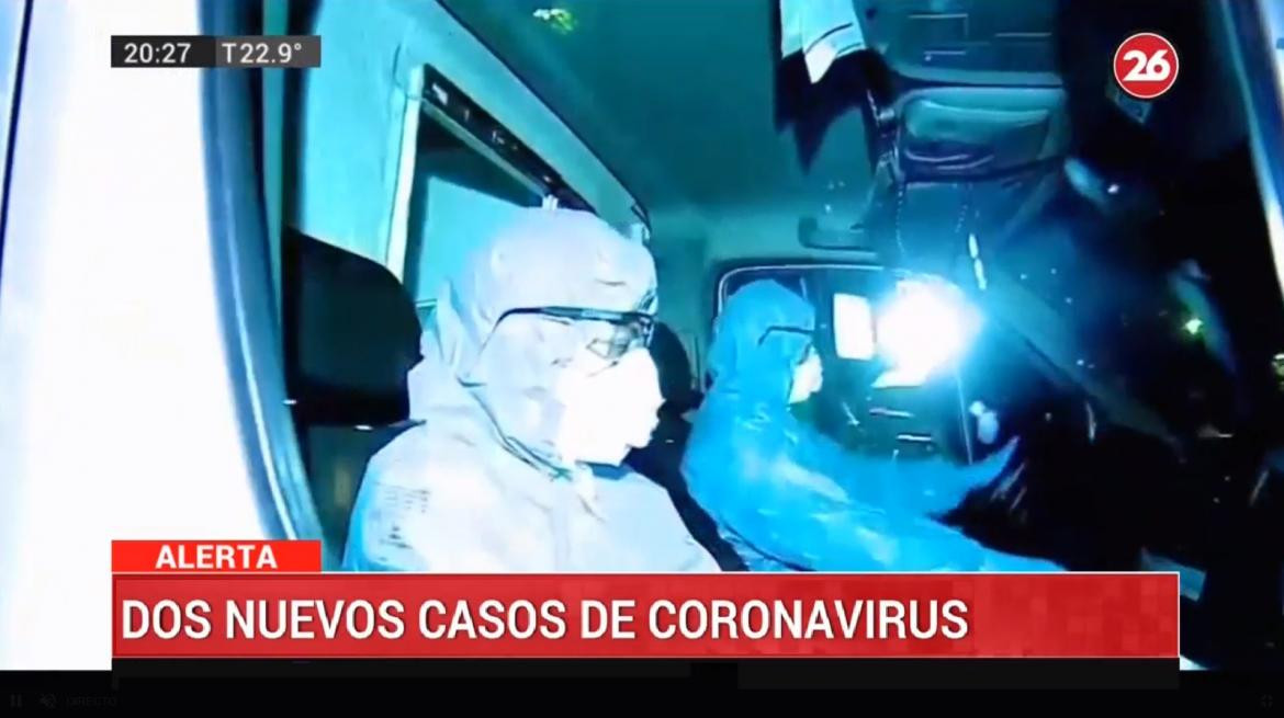 Coronavirus en Argentina, dos nuevos casos confirmados, CANAL 26