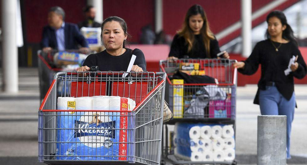 Coronavirus, compras de papel higiénico