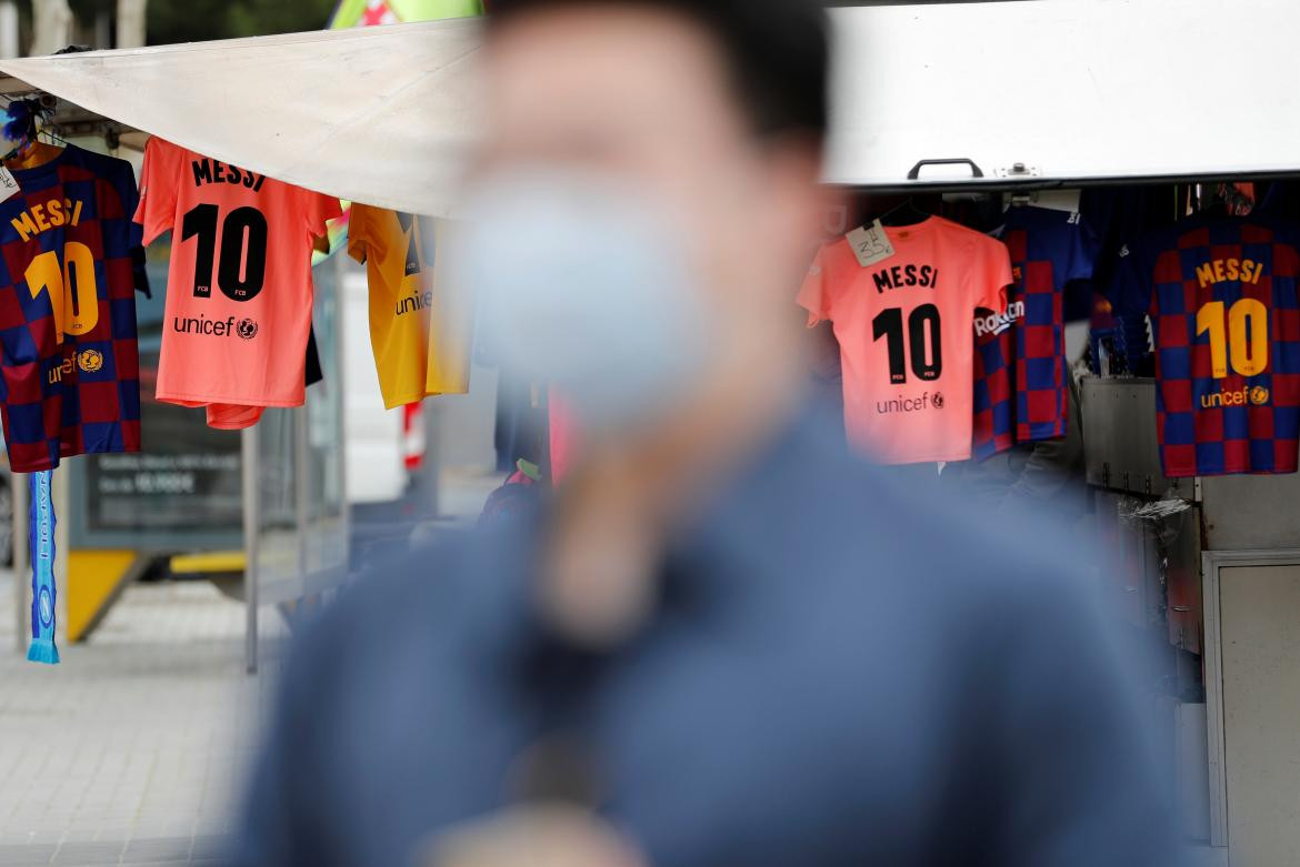 Coronavirus en el Barcelona de Messi, REUTERS