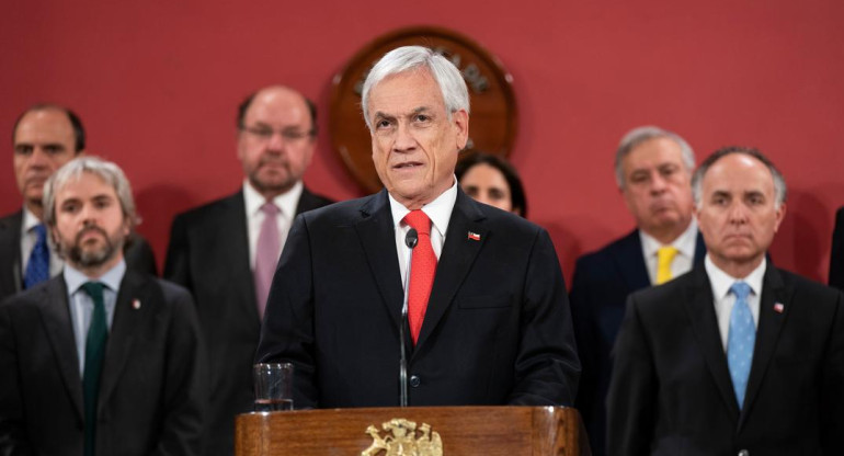 Sebastián Piñera, presidente de Chile, anuncios, NA