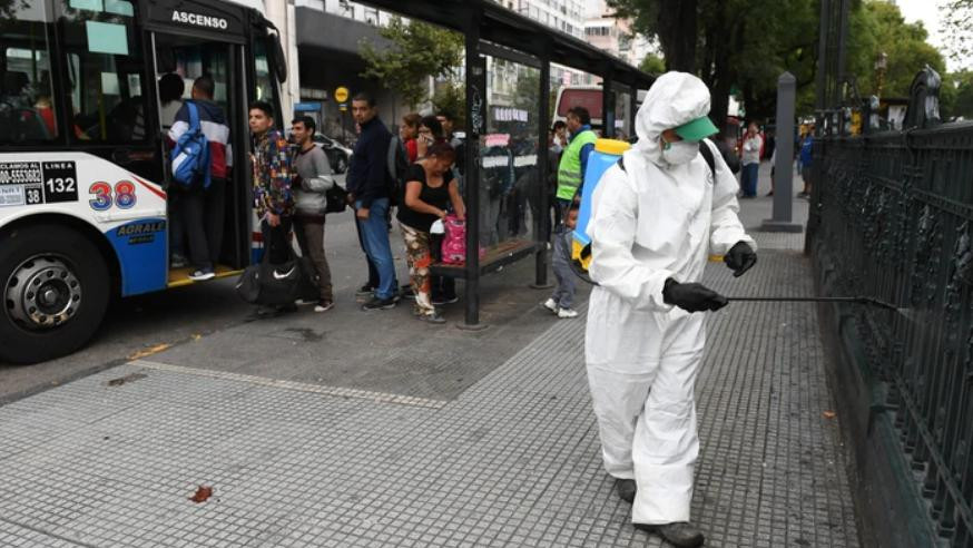 Transporte público, Buenos Aires, coronavirus