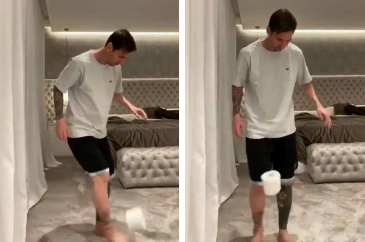 Lionel Messi, #10ToquesChallenge