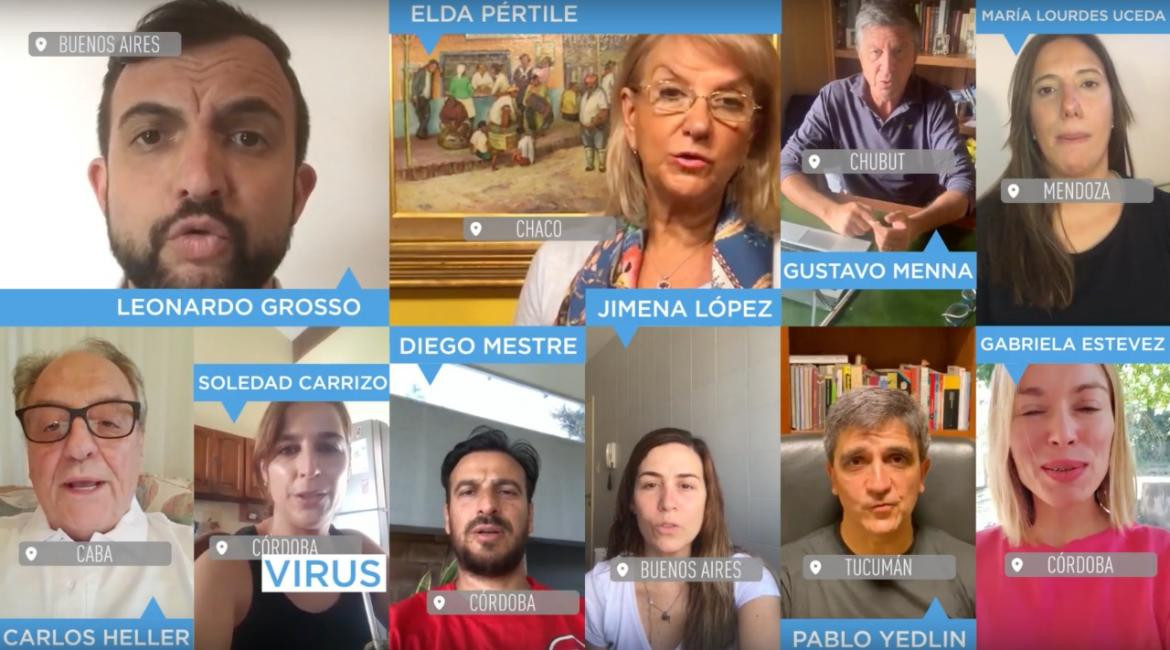 Campaña de Diputados para concientizar frente al Coronavirus en las redes sociales