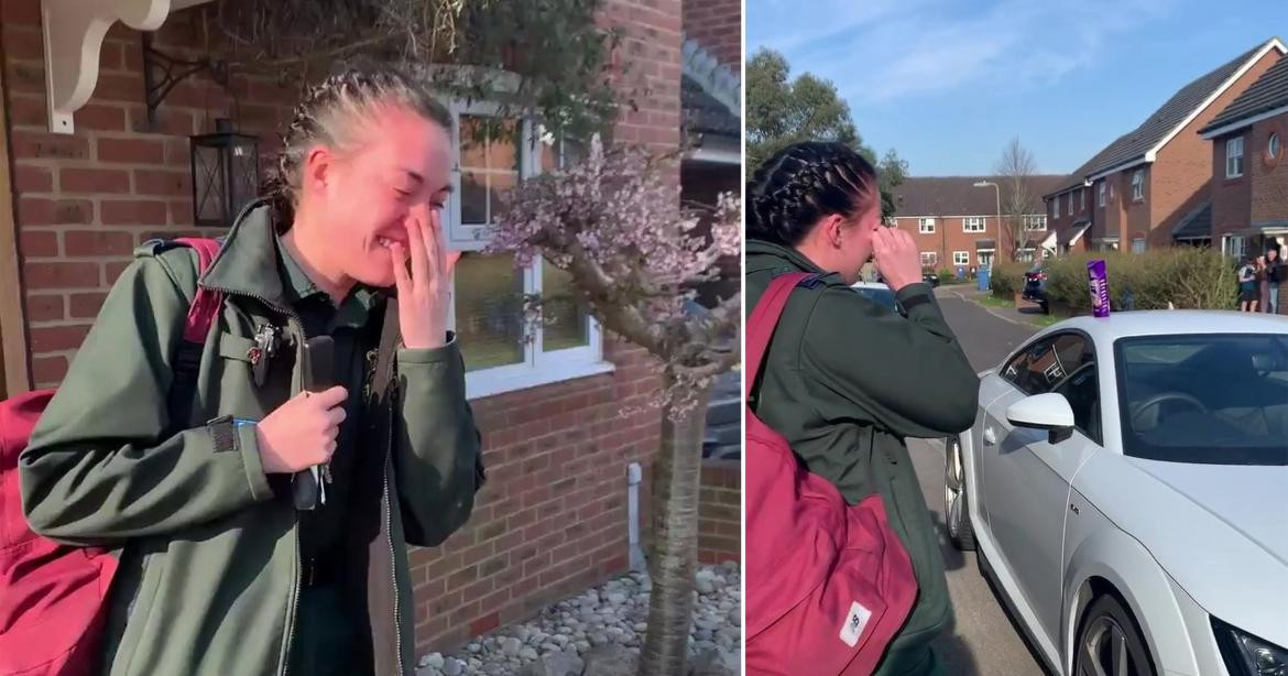 Médica llora de emoción cuando la aplauden al salir a trabajar en Reino Unido