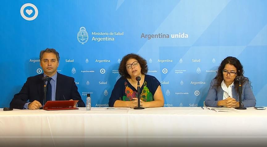 Coronavirus, Argentina, conferencia de Ministerio de Salud, reporte 34
