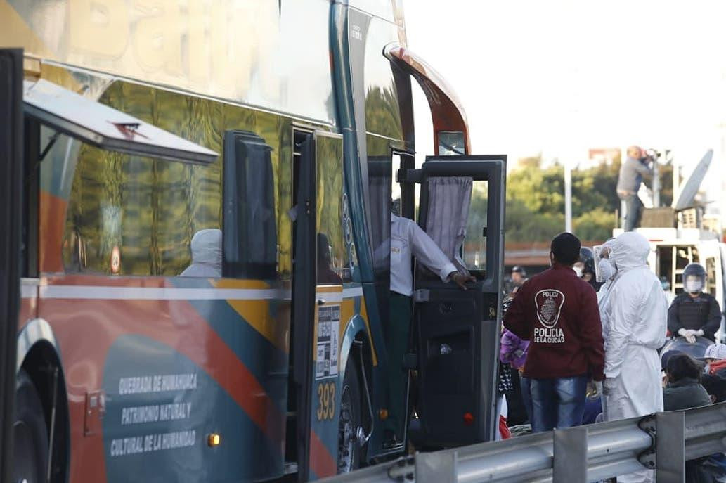 Detención con extranjeros, Parque Avellaneda