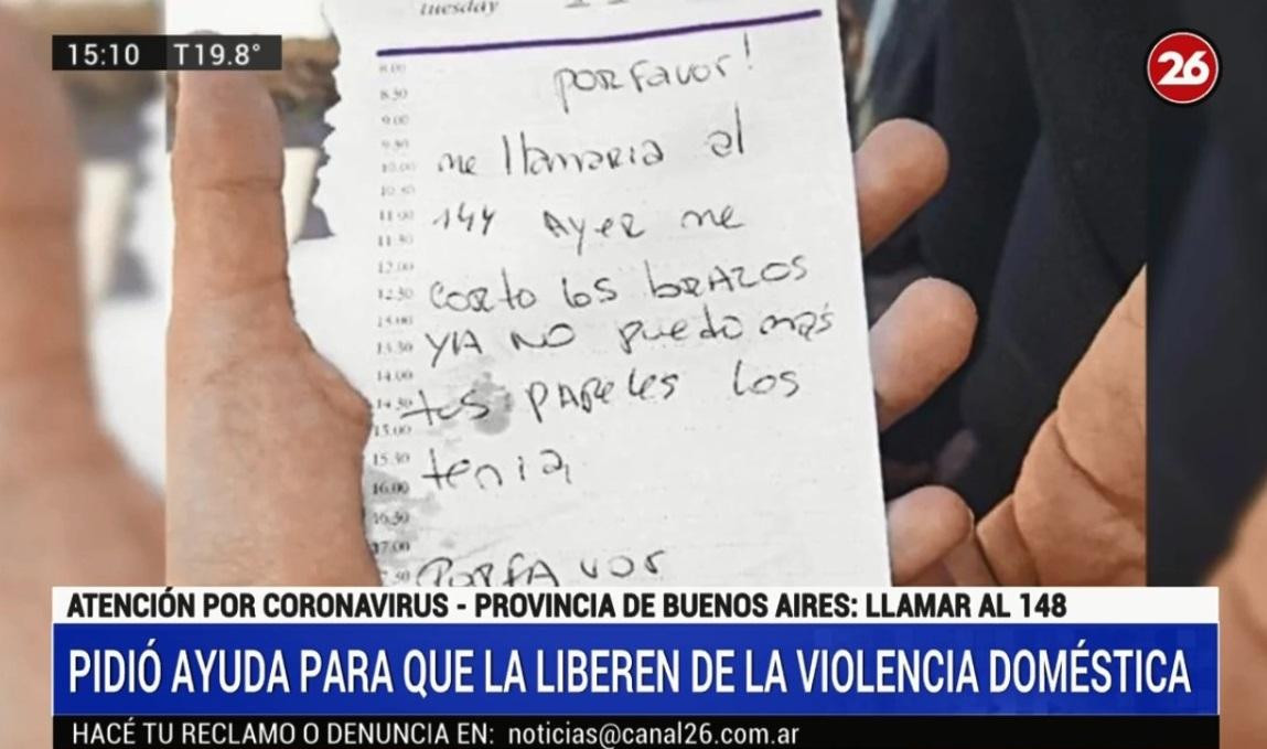 Violencia de género en medio de cuarentena por coronavirus, CANAL 26