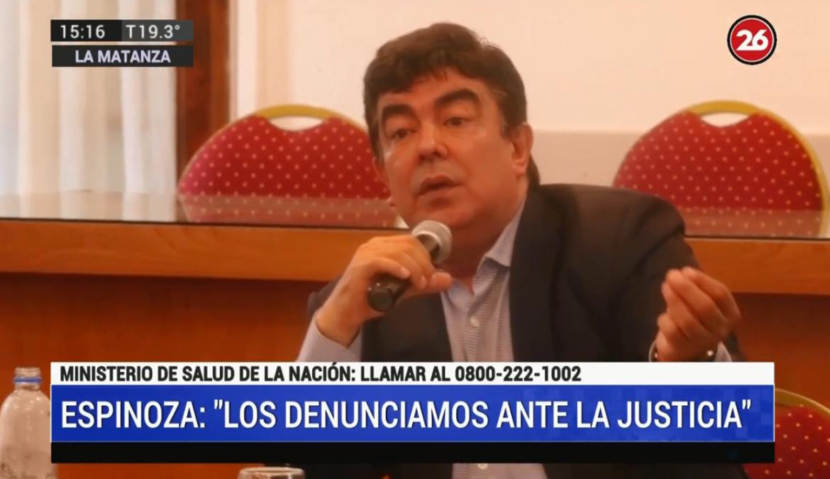 Fernando Espinoza sobre la violación a la cuarentena en el municipio, CANAL 26