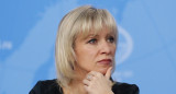 La portavoz del Ministerio de Asuntos Exteriores ruso, María Zajárova