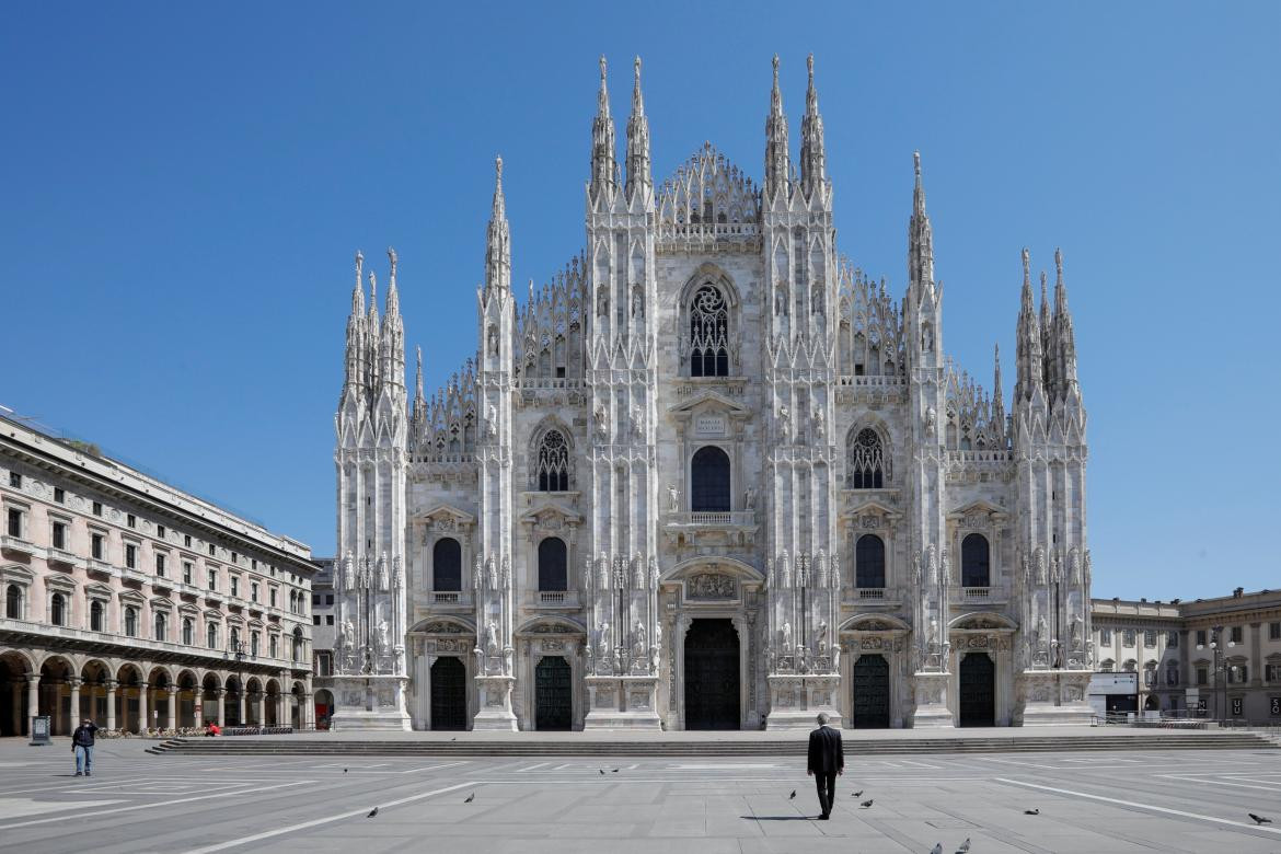 Concierto de Andrea Bocelli por Pascuas en el Domo de MIlán, REUTERS