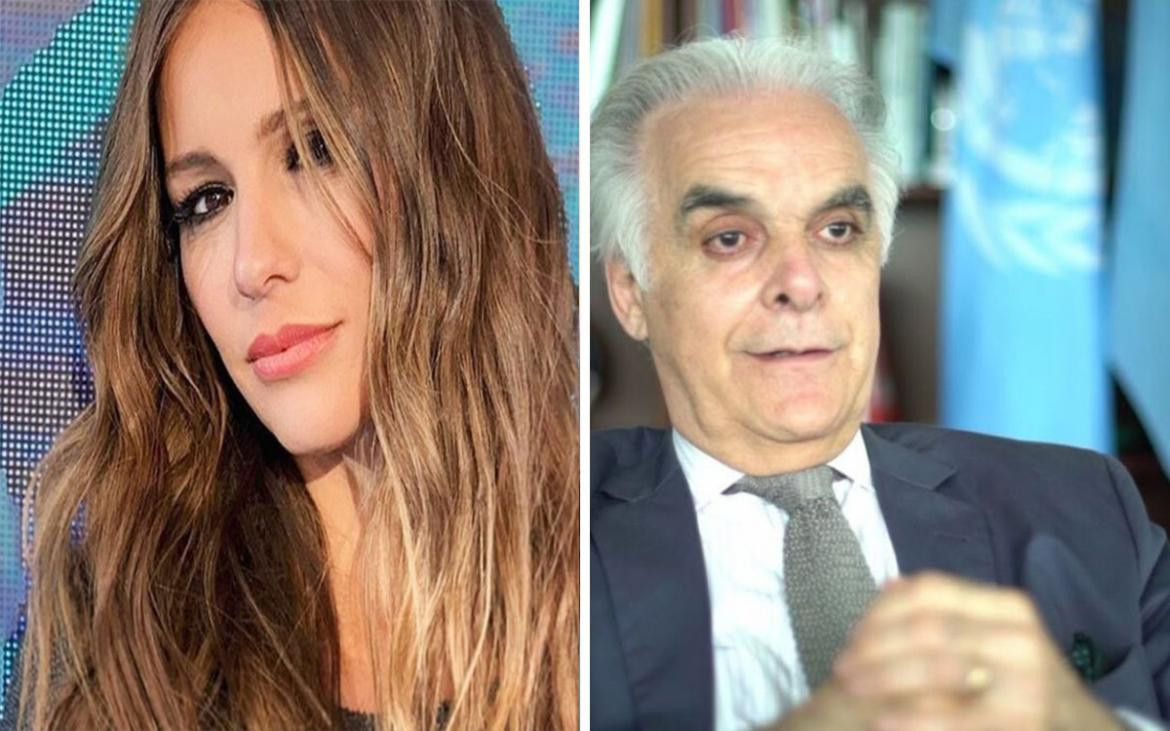 Pampita y Martín García Moritán