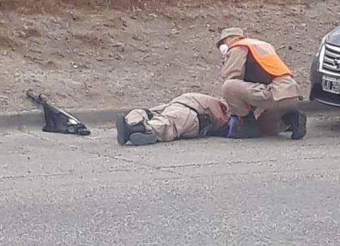 Prefecto asesinado en cuarentena, asesinato