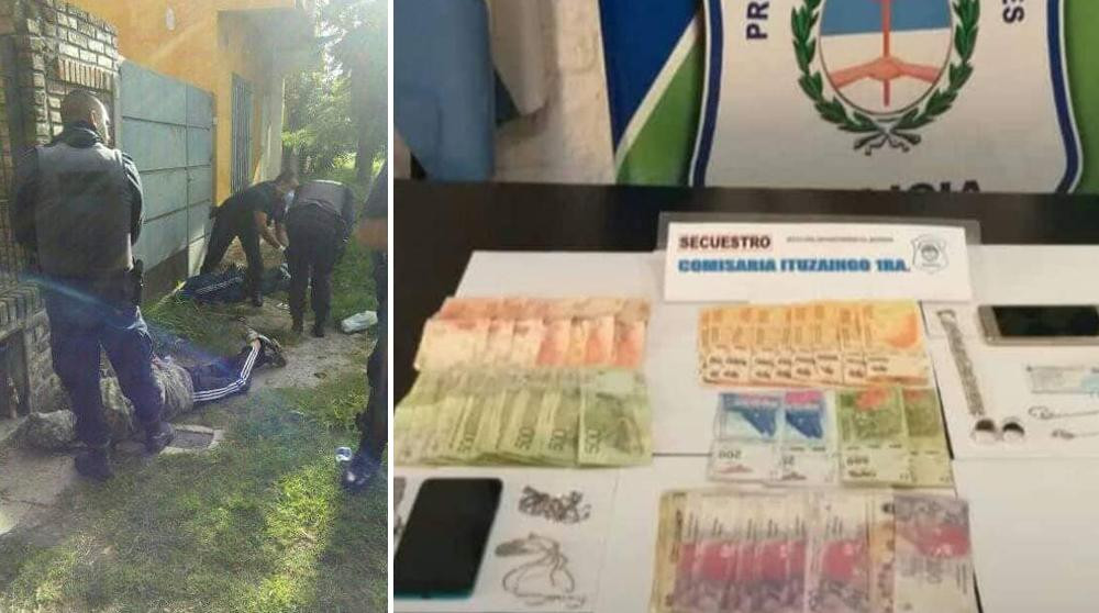 Cayó banda de delincuentes en Ituzaingó