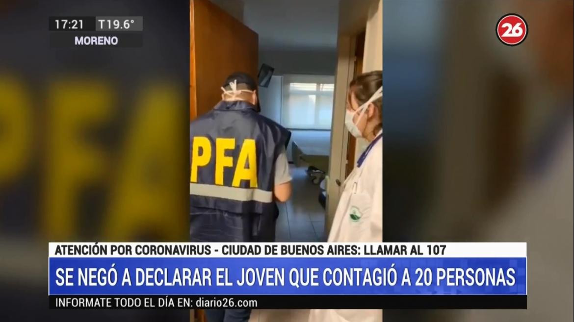 Coronavirus en Argentina, joven que contagió en Fiesta de 15, Moreno