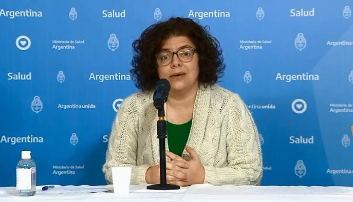 Carla Vizzotti, informe diario del ministerio de Salud por el coronavirus