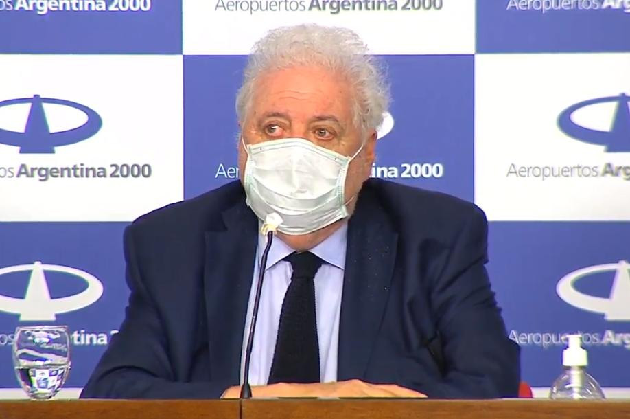 Coronavirus en Argentina, conferencia de prensa por arribo de segundo avión con insumos desde China