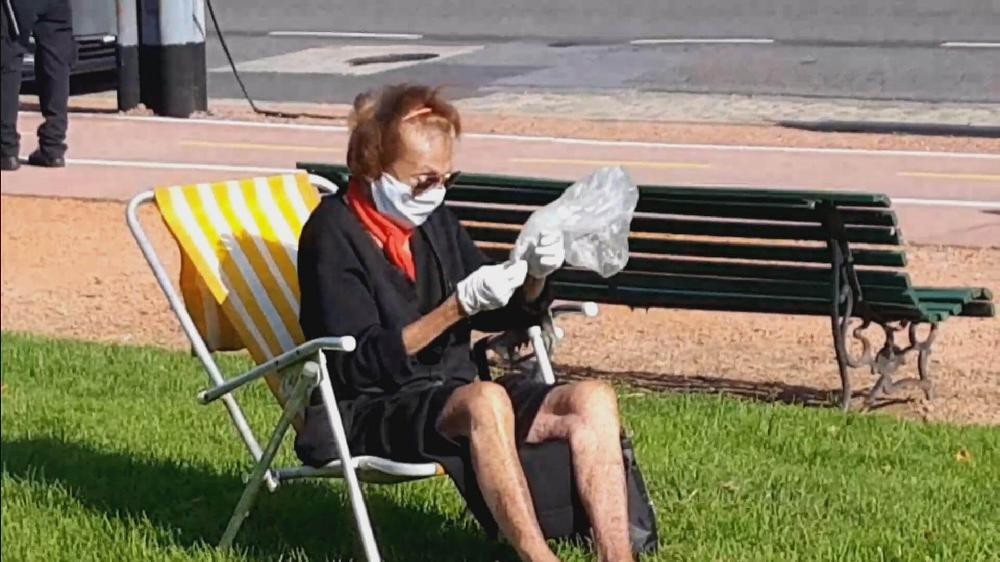 Coronavirus, Argentina, mujer violando cuarentena