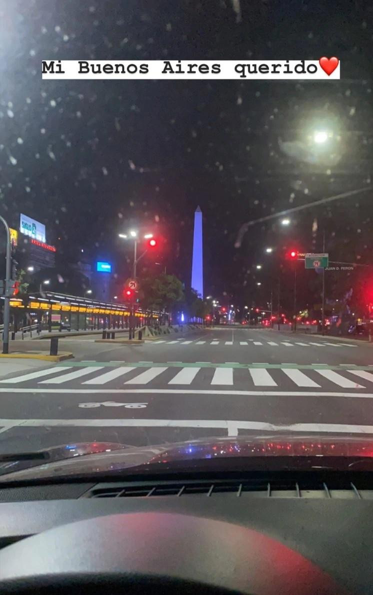 Marcelo Tinelli volviendo a Buenos Aires tras cuarentena en Esquel