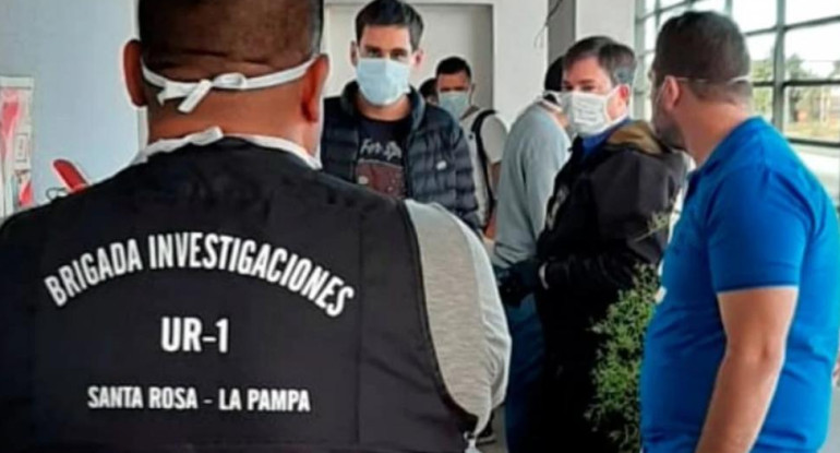 Policía de La Pampa, procedimiento policial