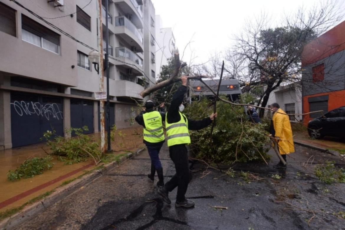 Temporal en Buenos Aires