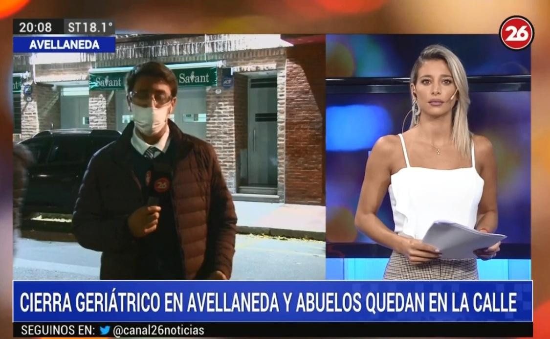 Cierra geriátrico de Avellaneda y abuelos quedan en las calles, CANAL 26