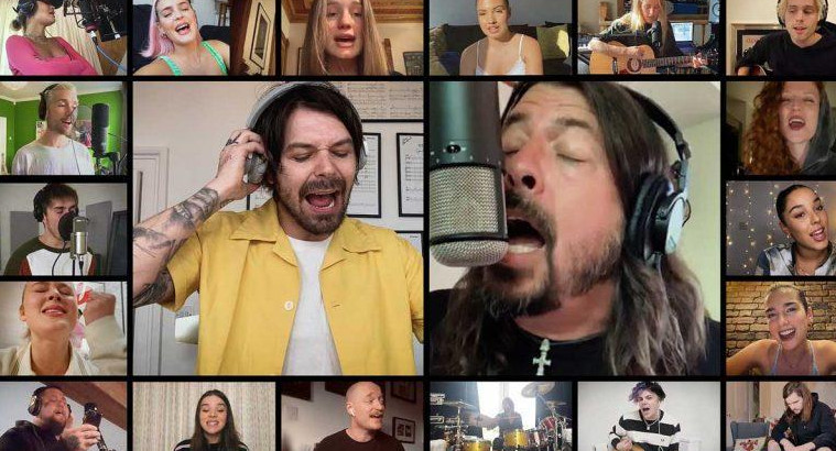 Foo Fighters, Dua Lipa y Colplay deslumbran con "Times Like These", música