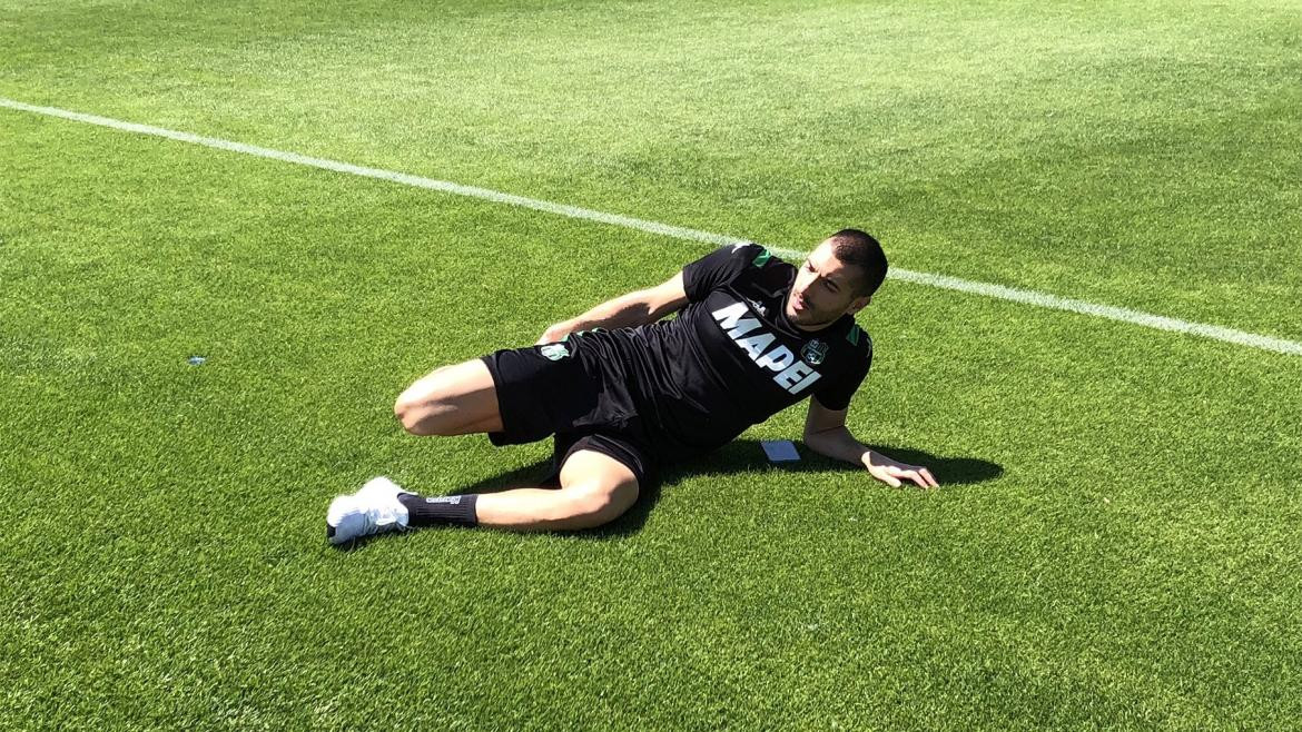 Sassuolo, entrenamiento, coronavirus