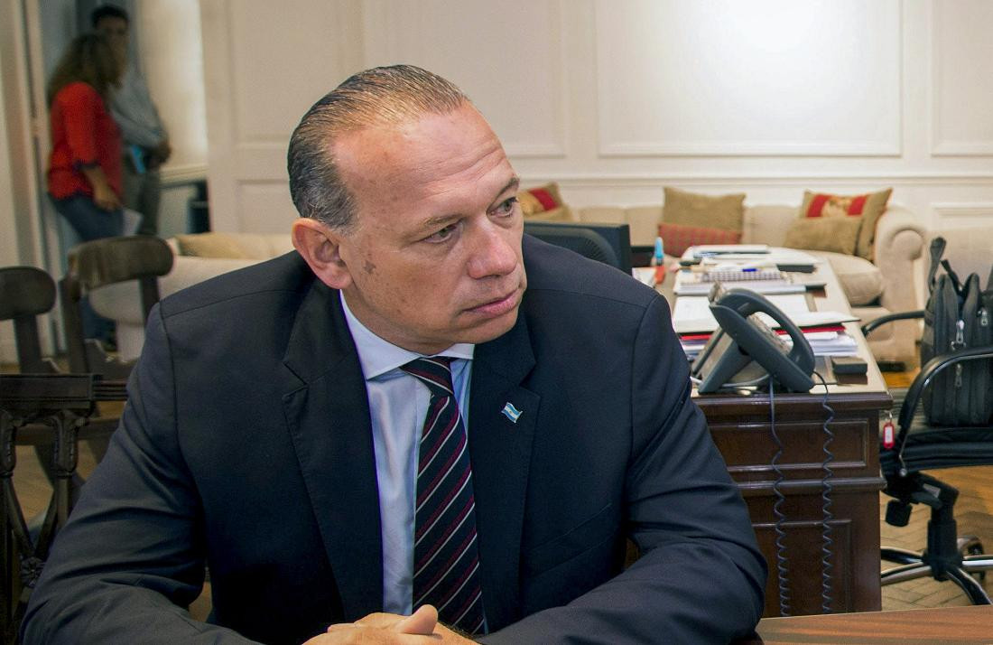 Sergio Berni, ministro de seguridad de la provincia de Buenos Aires, NA
