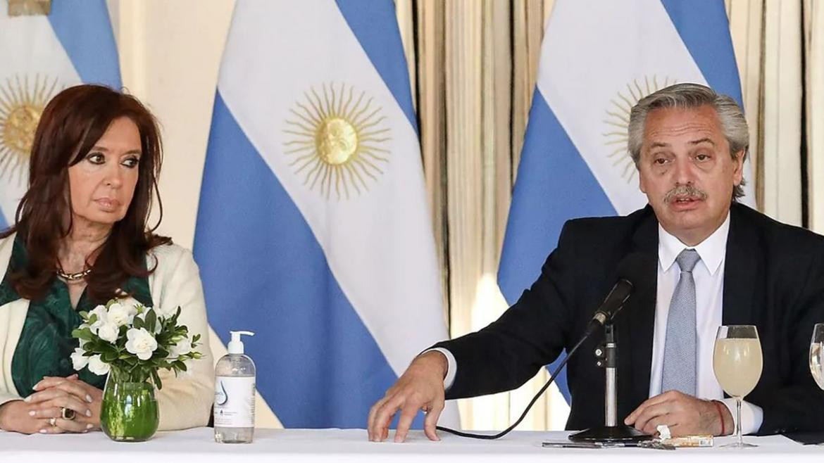 Alberto Fernández y Cristina Kirchner