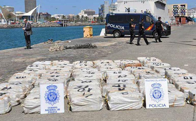 Golpe al narcotráfico, Vigo, España	