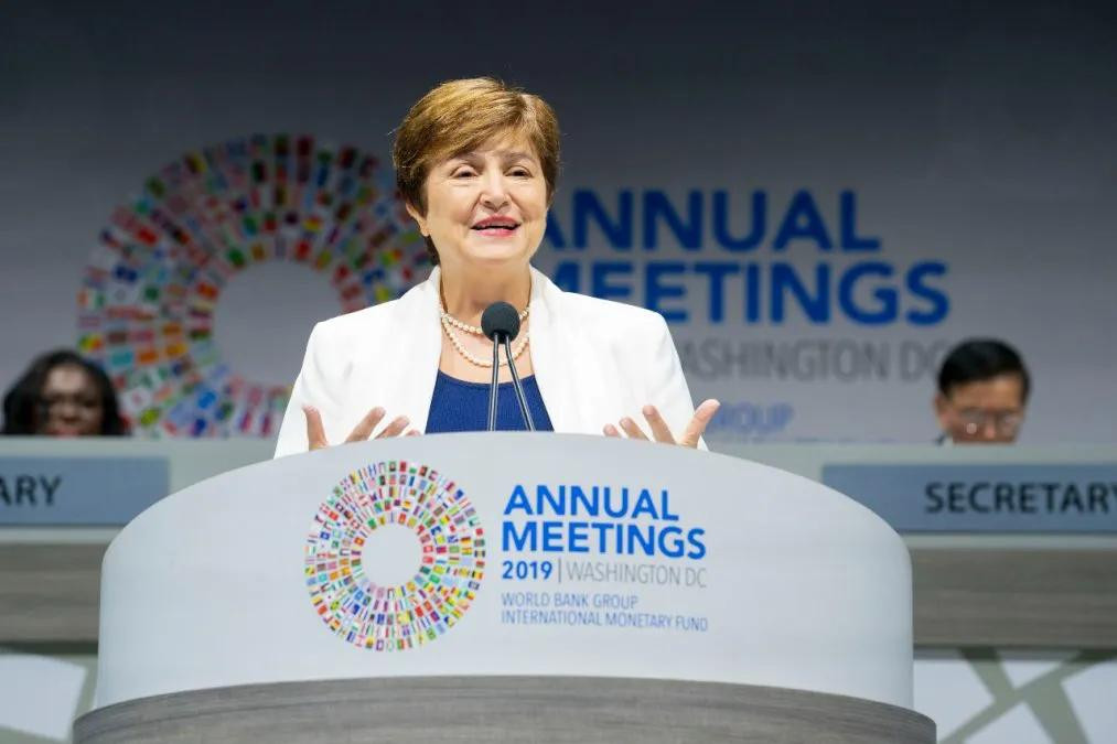 La directora gerente del FMI, Kristalina Georgieva