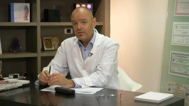 Rubén Mühlberger, médico detenido, esteticista