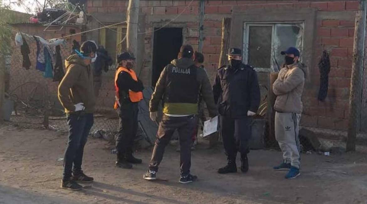 Bahía Blanca, mujer y sus seis hijos viven en una casa en una casa de Tierras Argentinas