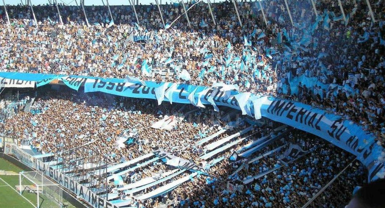Hinchada de Racing, fútbol argentino