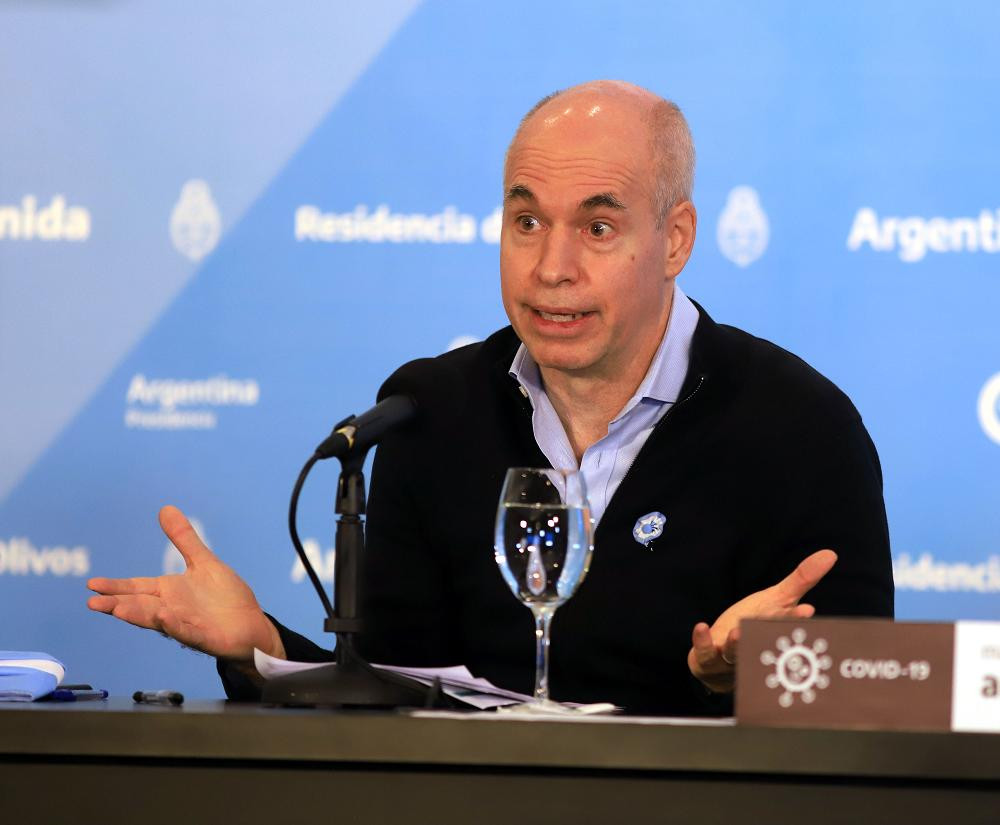 Horacio Rodríguez Larreta, jefe de Gobierno de Ciudad de Buenos Aires, NA