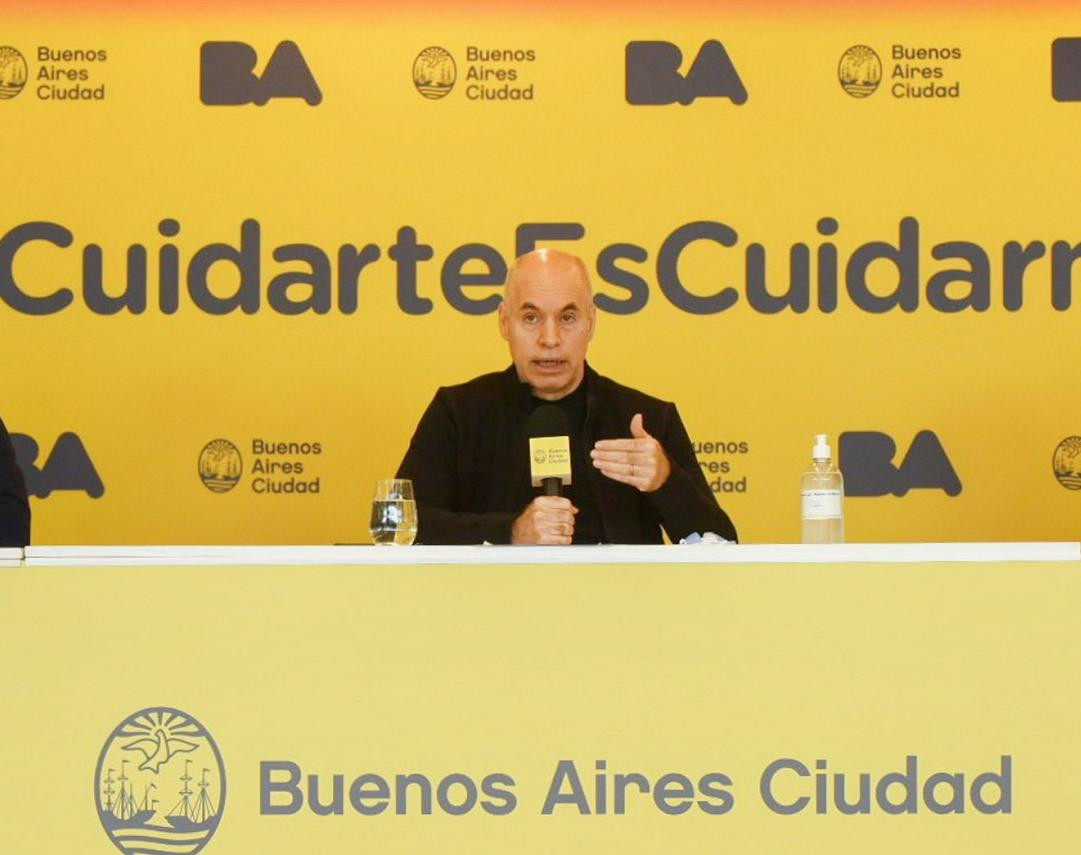 Rodríguez Larreta, conferencia, coronavirus, NA