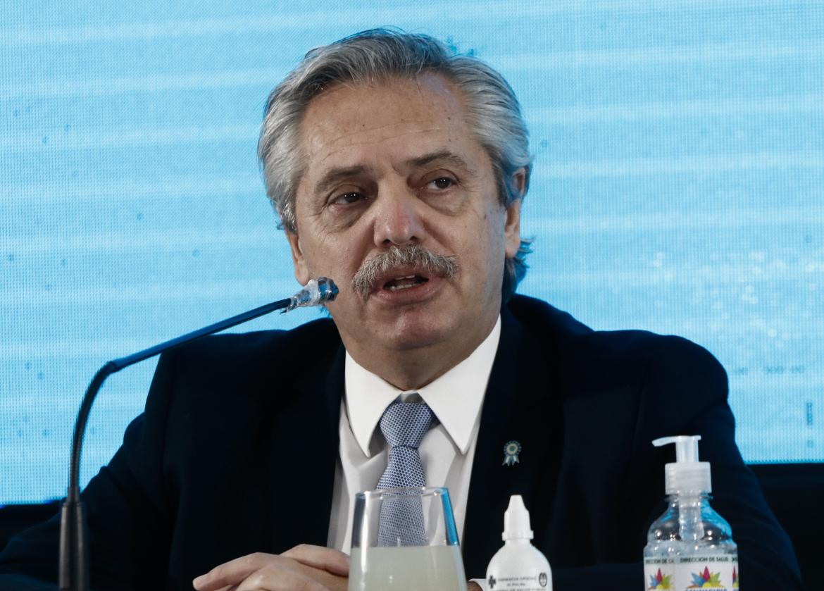 Alberto Fernández, presidente, Agencia NA