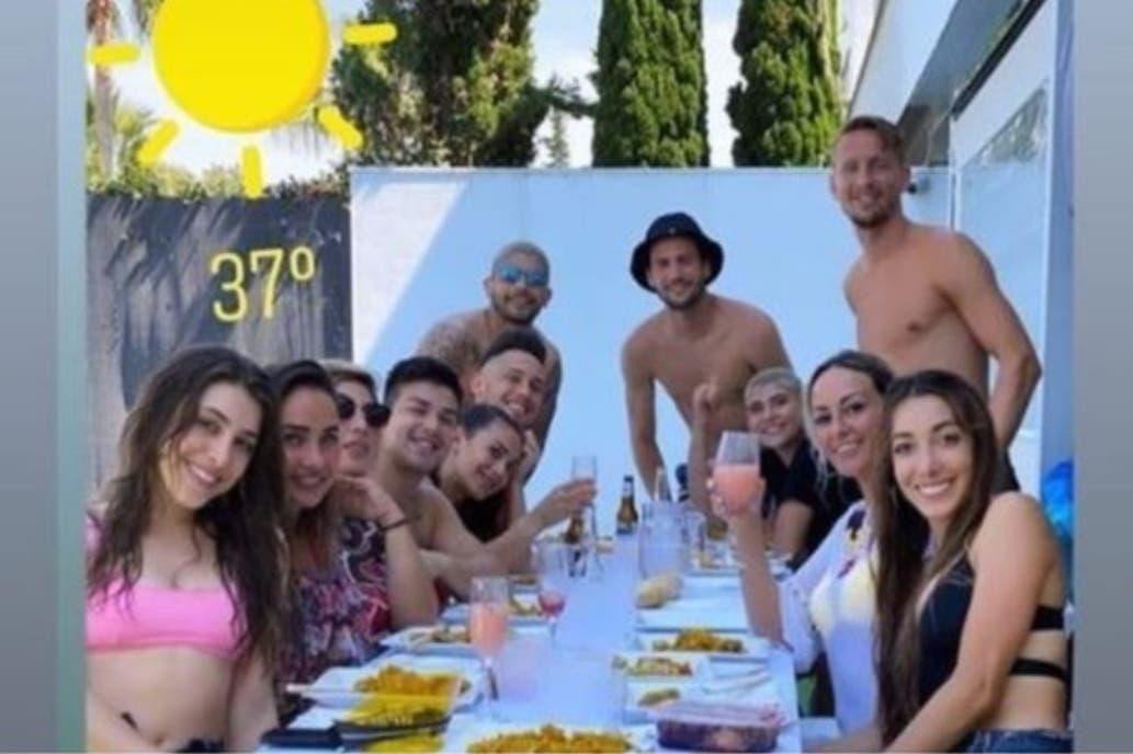 Escándalo por asado con jugadores argentinos en el Sevilla, fútbol español