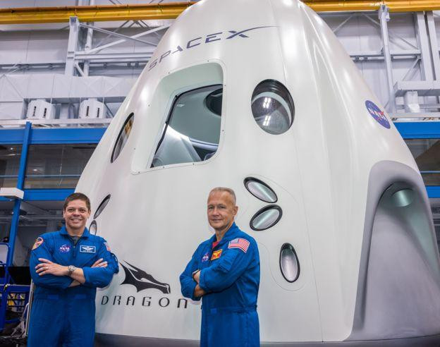 Bob Behnken y Doug Hurley, NASA, SpaceX