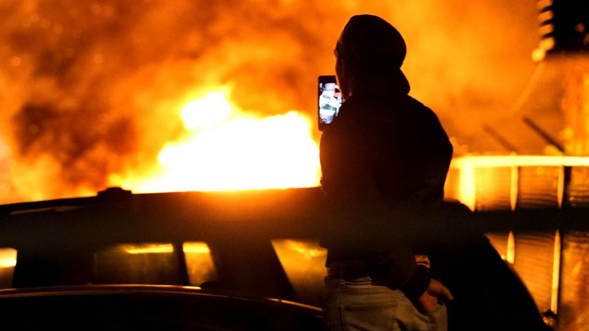 Violentas protestas en Detroit por el crimen de George Floyd