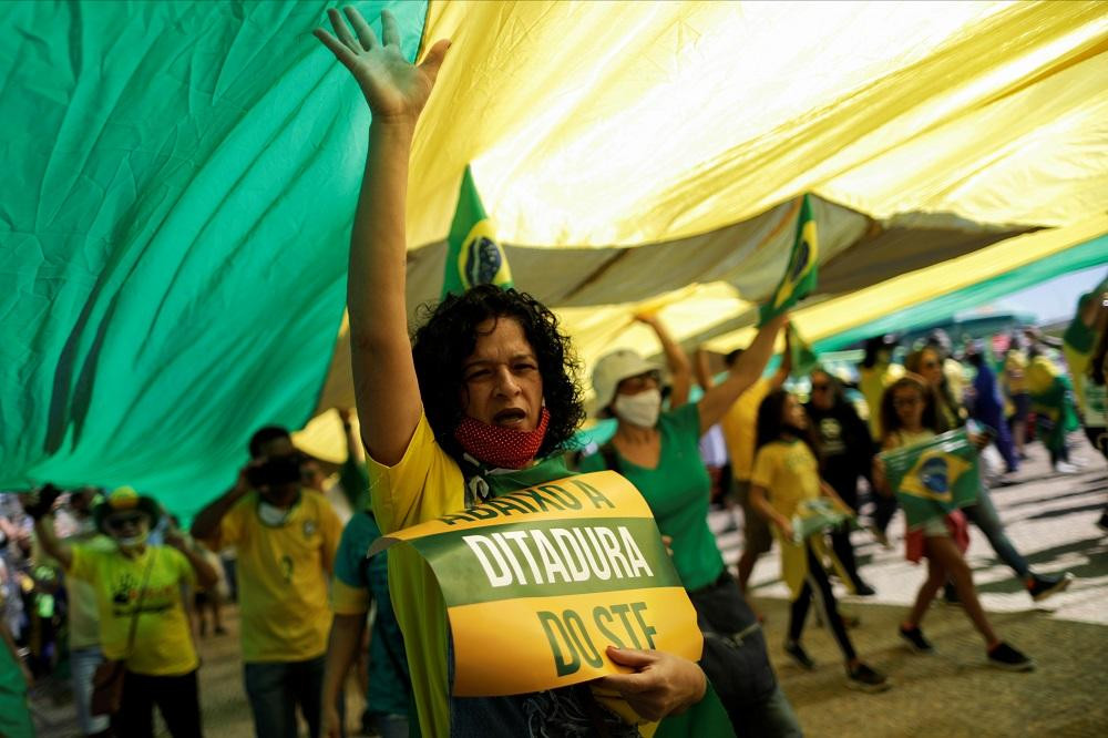 Coronavirus, Brasil, manifestaciones, Reuters