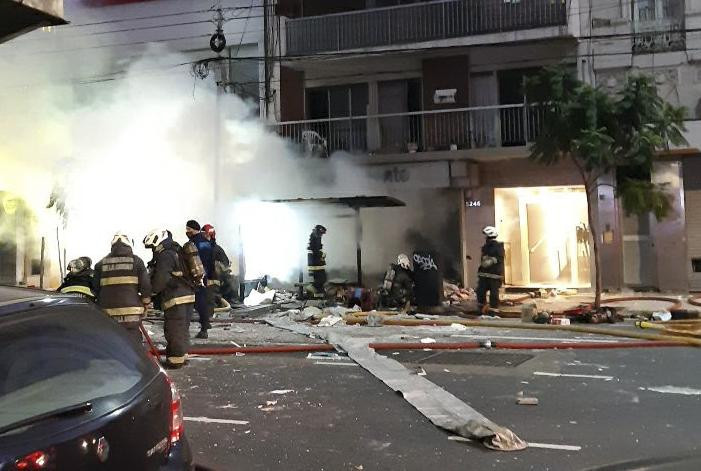 ExplosIón e incendio en perfumería de Villa Crespo, NA