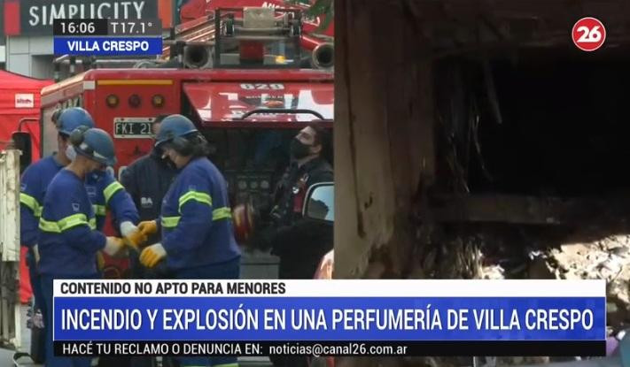 Tragedia en Villa Crespo - El día después, CANAL 26