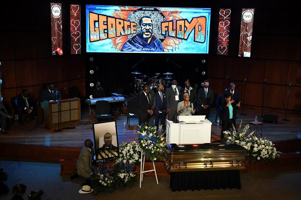 Funeral de George Floyd en Minneapolis, Reuters	