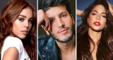 Danna Paola, Sebastián Yatra y Tini
